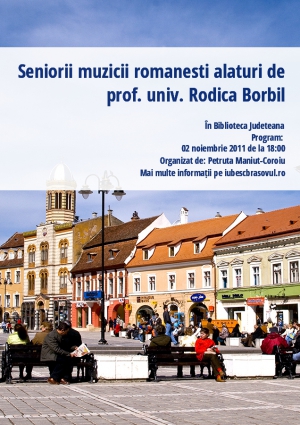 Seniorii muzicii romanesti alaturi de prof. univ. Rodica Borbil