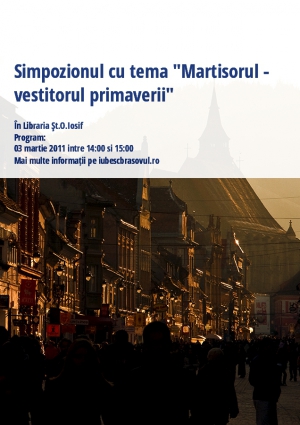 Simpozionul cu tema "Martisorul - vestitorul primaverii"