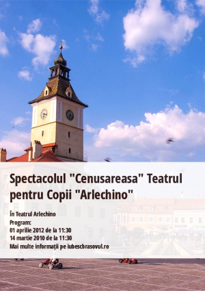 Spectacolul "Cenusareasa" Teatrul pentru Copii "Arlechino"