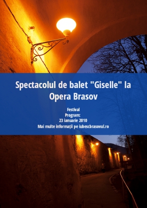 Spectacolul de balet "Giselle" la Opera Brasov