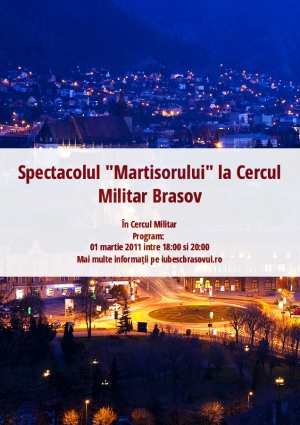 Spectacolul "Martisorului" la Cercul Militar Brasov