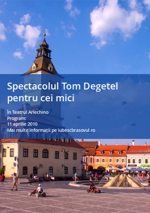 Spectacolul Tom Degetel pentru cei mici