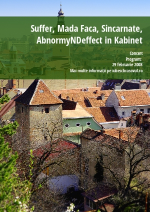 Suffer, Mada Faca, Sincarnate, AbnormyNDeffect in Kabinet