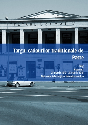 Targul cadourilor traditionale de Paste