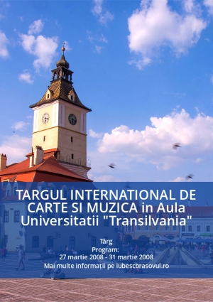 TARGUL INTERNATIONAL DE CARTE SI MUZICA in Aula Universitatii "Transilvania"