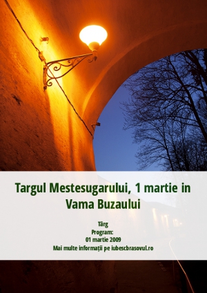 Targul Mestesugarului, 1 martie in Vama Buzaului