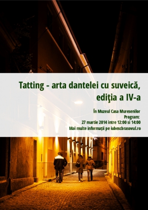 Tatting - arta dantelei cu suveică, ediţia a IV-a