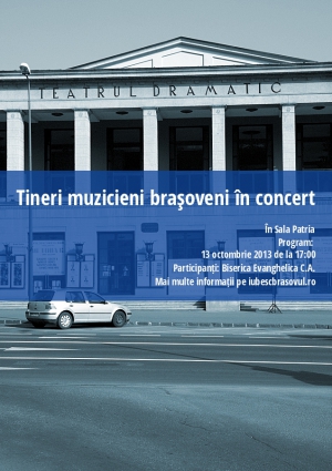 Tineri muzicieni braşoveni în concert