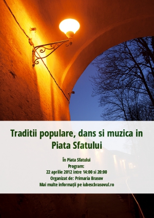 Traditii populare, dans si muzica in Piata Sfatului