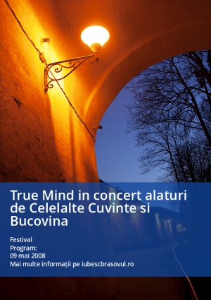 True Mind in concert alaturi de Celelalte Cuvinte si Bucovina