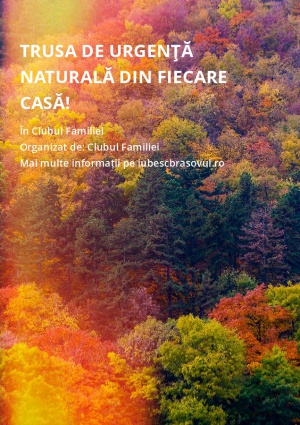 Trusa de urgenţă NATURALĂ din fiecare casă!