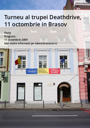 Turneu al trupei Deathdrive, 11 octombrie in Brasov