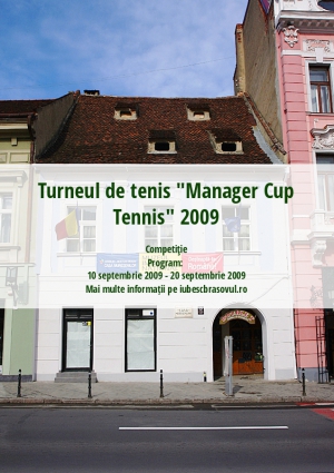 Turneul de tenis "Manager Cup Tennis" 2009