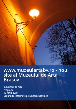 www.muzeulartabv.ro - noul site al Muzeului de Arta Brasov